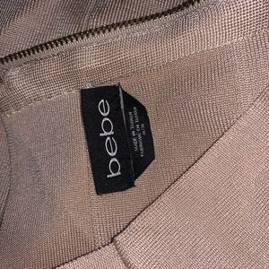 Bebe bandage mini skirt